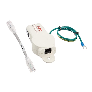 APC PNET1GB PROTECTNET STANDALONE SURGE PROTECTOR FOR 10/100/1000 BASE ...