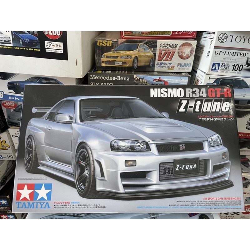 TAMIYA AOSHIMA FUJIMI 1/24 NISMO R34 GT-R Z-TUNE | Shopee Malaysia