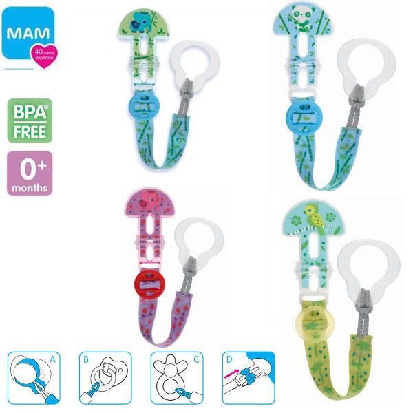 best pacifier clip for mam