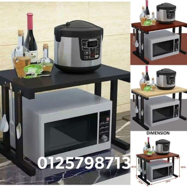  RAK  OVEN MICROWAVE  METAL READY STOCK Shopee Malaysia