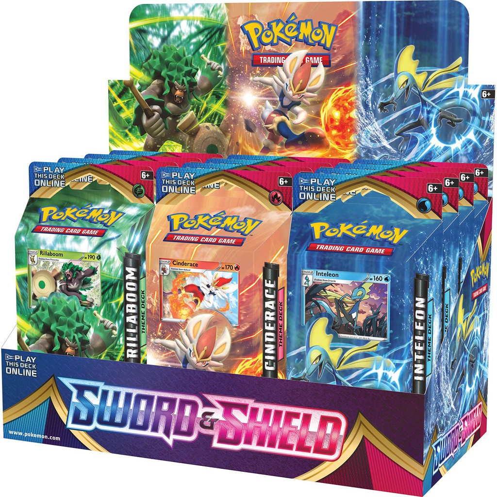 Pokemon Trading Card Game Sword Shield Theme Deck Ss1 Tcg Shopee Malaysia