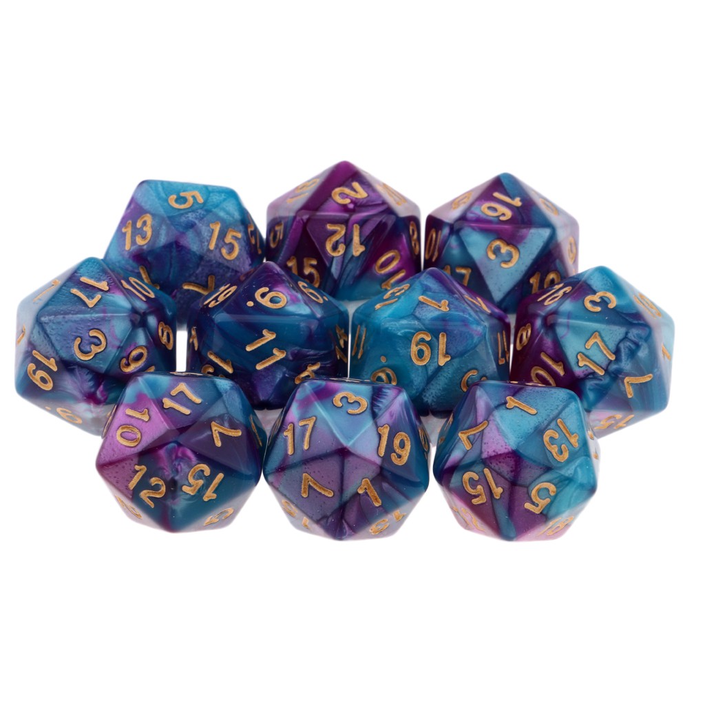 20 Pieces 2cm Polyhedral Dice Set Dice Family Four Sided D D Trpg Games Dice - dice side 3 roblox