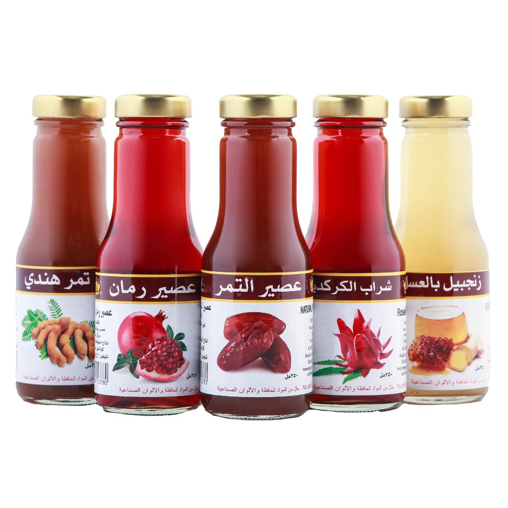 Jus Kurma Dates juice delima Pomegranate Juice Roselle Juice Ginger