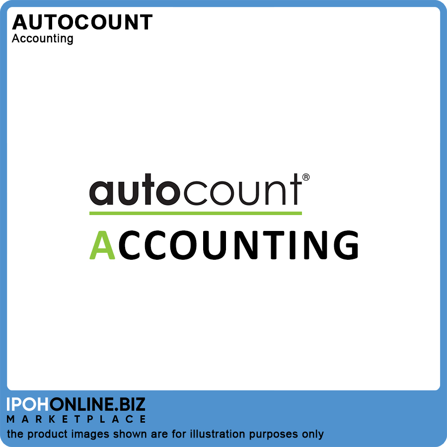 Autocount Accounting Software Yearly Premium Subscription Plans 12 Month - New Version 1.9.0.7 New Tax Code | Ipohonline