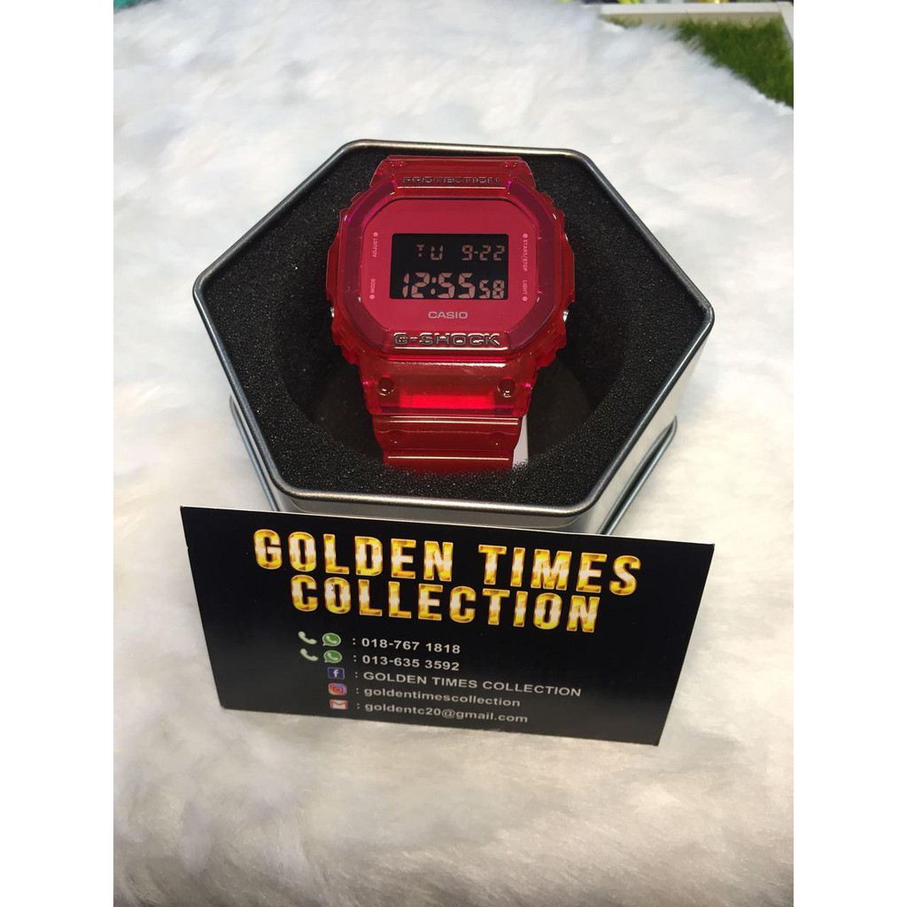 g shock merah