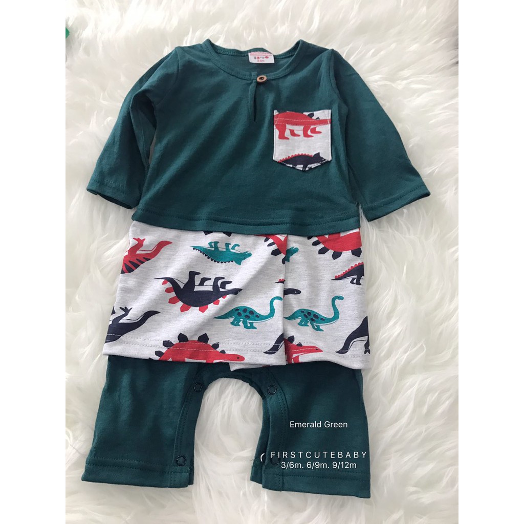 KIDS BABY BOY BAJU  MELAYU  ROMPER RAYA 2019 Shopee  Malaysia 