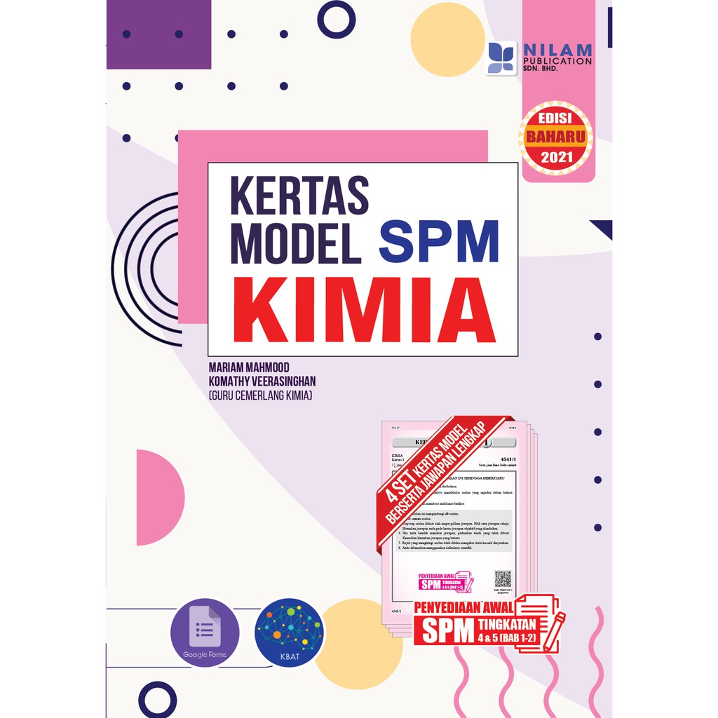 Kertas Model Kimia Nilam Publication KSSM/Format Terbaru (2021