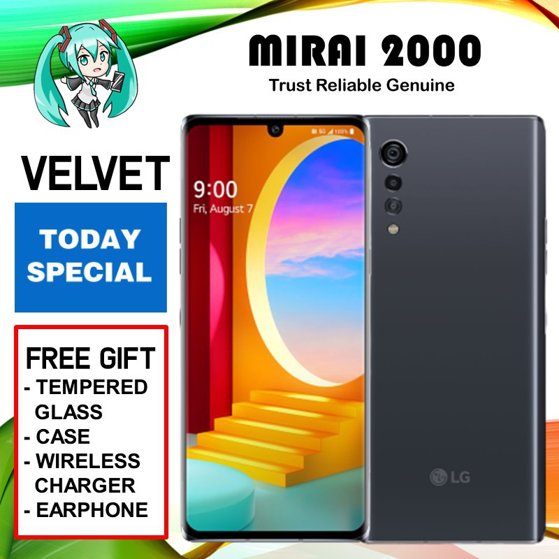 LG Velvet LG G9 5G 6GB 8GB RAM 128GB ROM Smart Phone LM-G900N ...