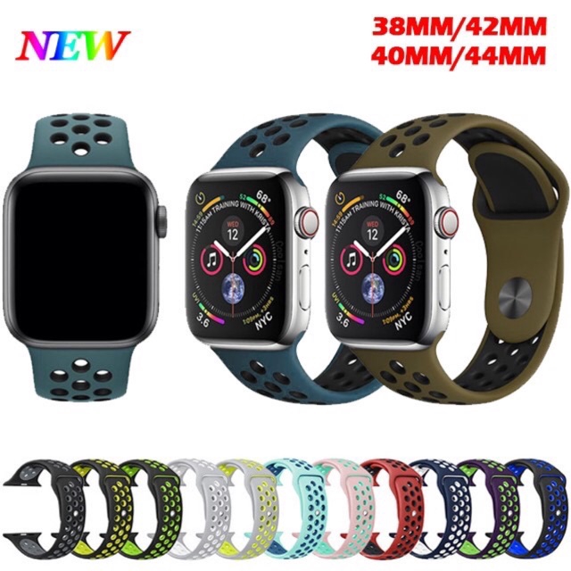 READY STOCK OCT Apple iWatch Series 5/4/3/2/1 Sports Silicone Watch ...