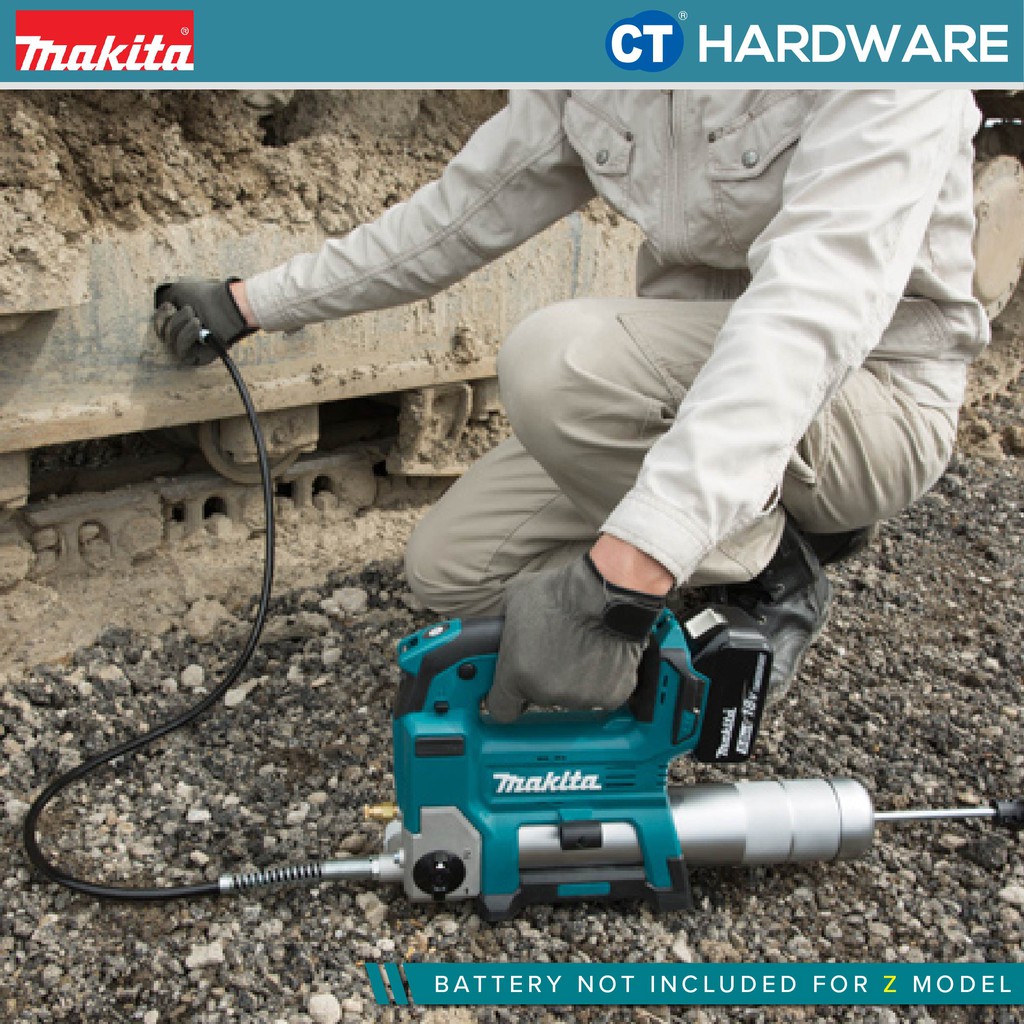 Makita Cordless Grease Gun XPG01 Review Pro Tool Reviews vlr.eng.br