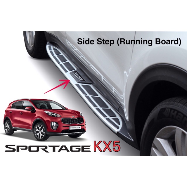 kia sportage side bars