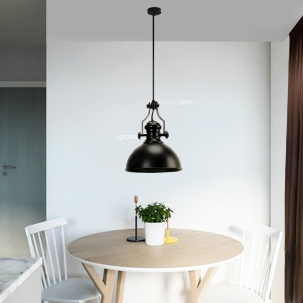Retro Industrial Loft Style Hanging Pendant Light Garage Metal Ceiling Light A3015/ JX17027