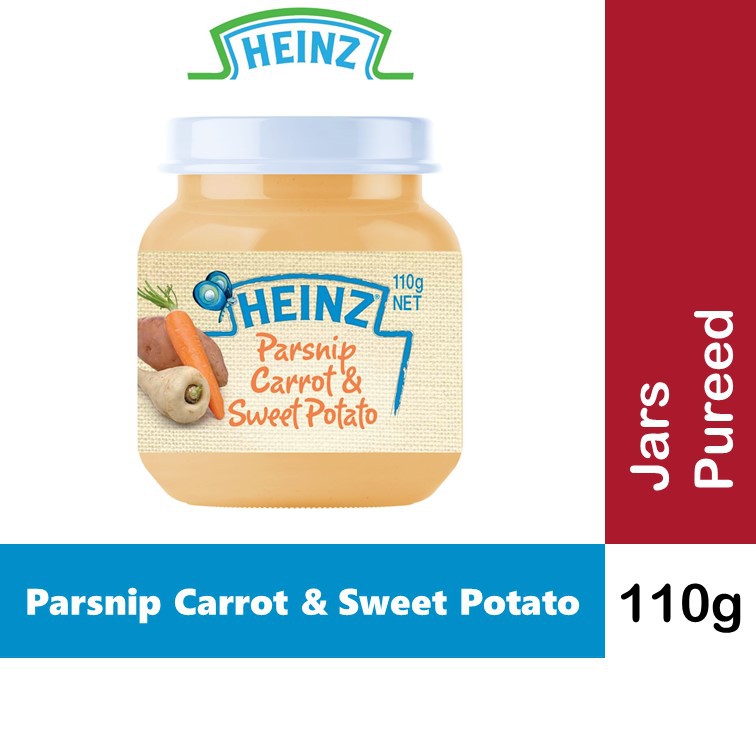 Heinz Jars (110g) Mixed Parsnip Carrot & Sweet Potato Shopee Malaysia