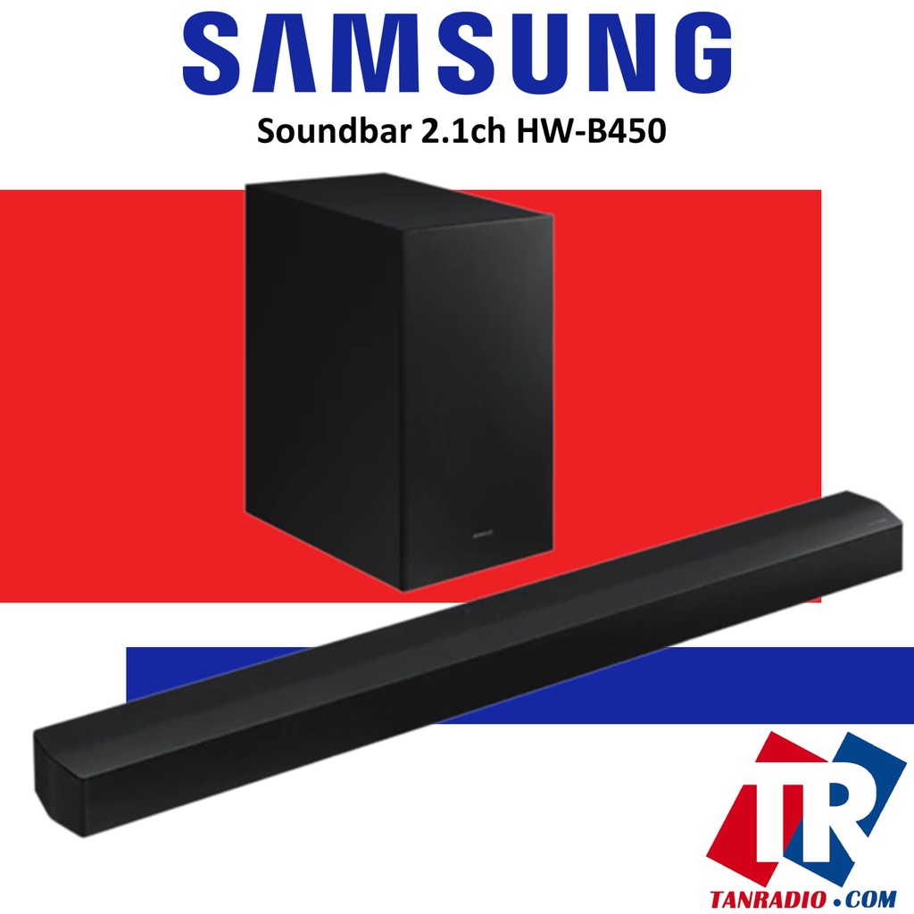 Samsung HWB450 300W Bluetooth Soundbar 2.1ch Dolby Audio Sound Bar