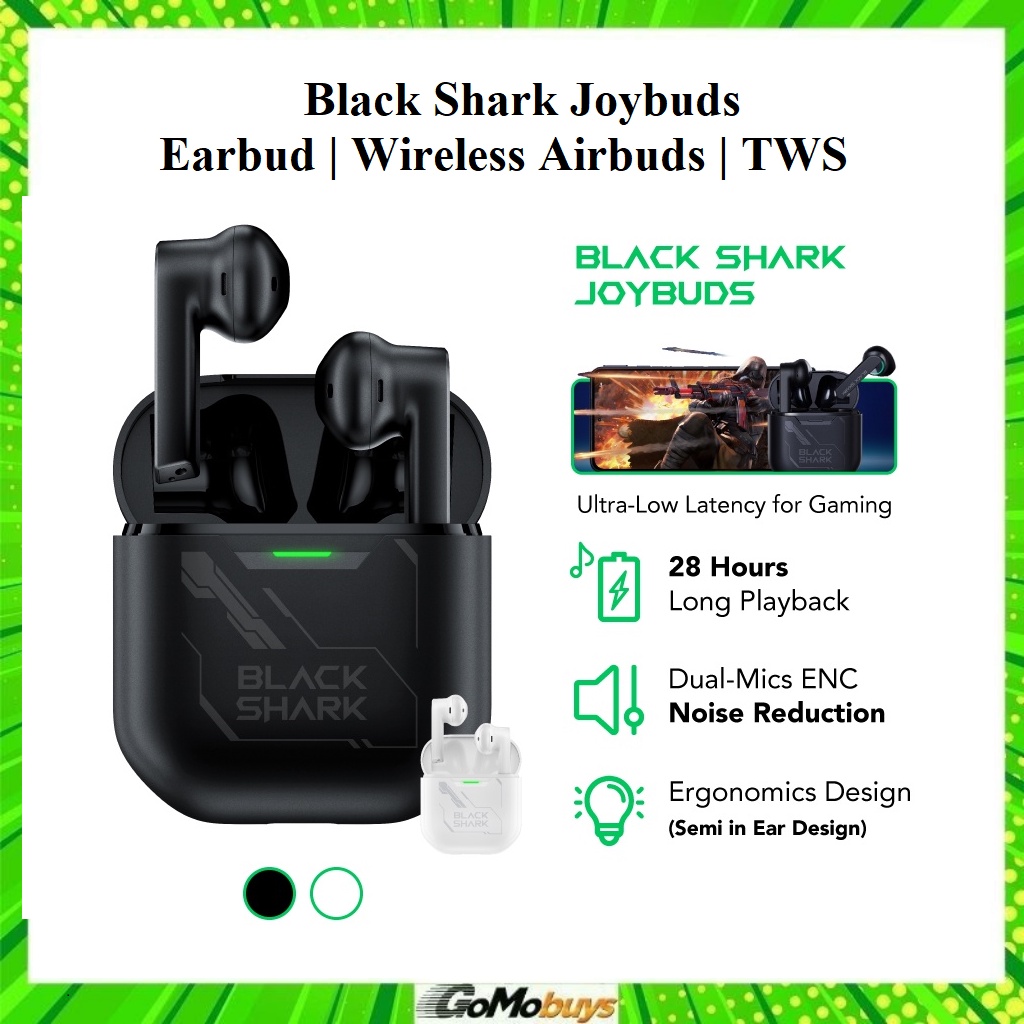 Black Shark JoyBuds Pro 低遅延 ワイヤレスイヤホン Bluetooth Yahoo