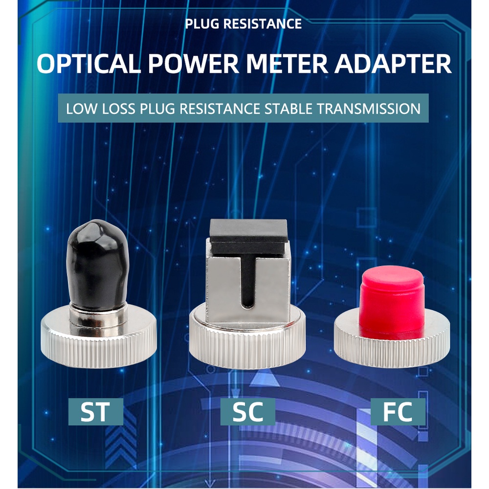 Fiber Optical Power Meter Adapter SC/FC/ST Conversion Optical Power