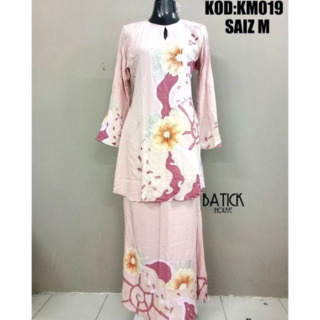  Baju  Kurung Moden Batik  Kelantan  Batik  Cotton Batik  