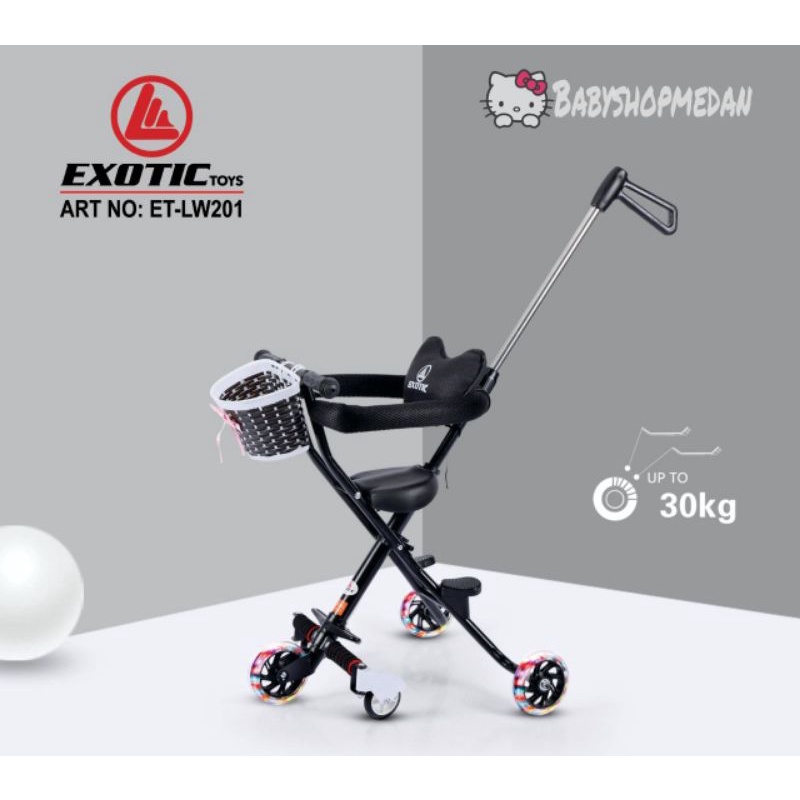 EXOTICstroller, ET LW 201 MAGIC MICRO TRIKE BABY STRETCH BEST QUALITY Original
