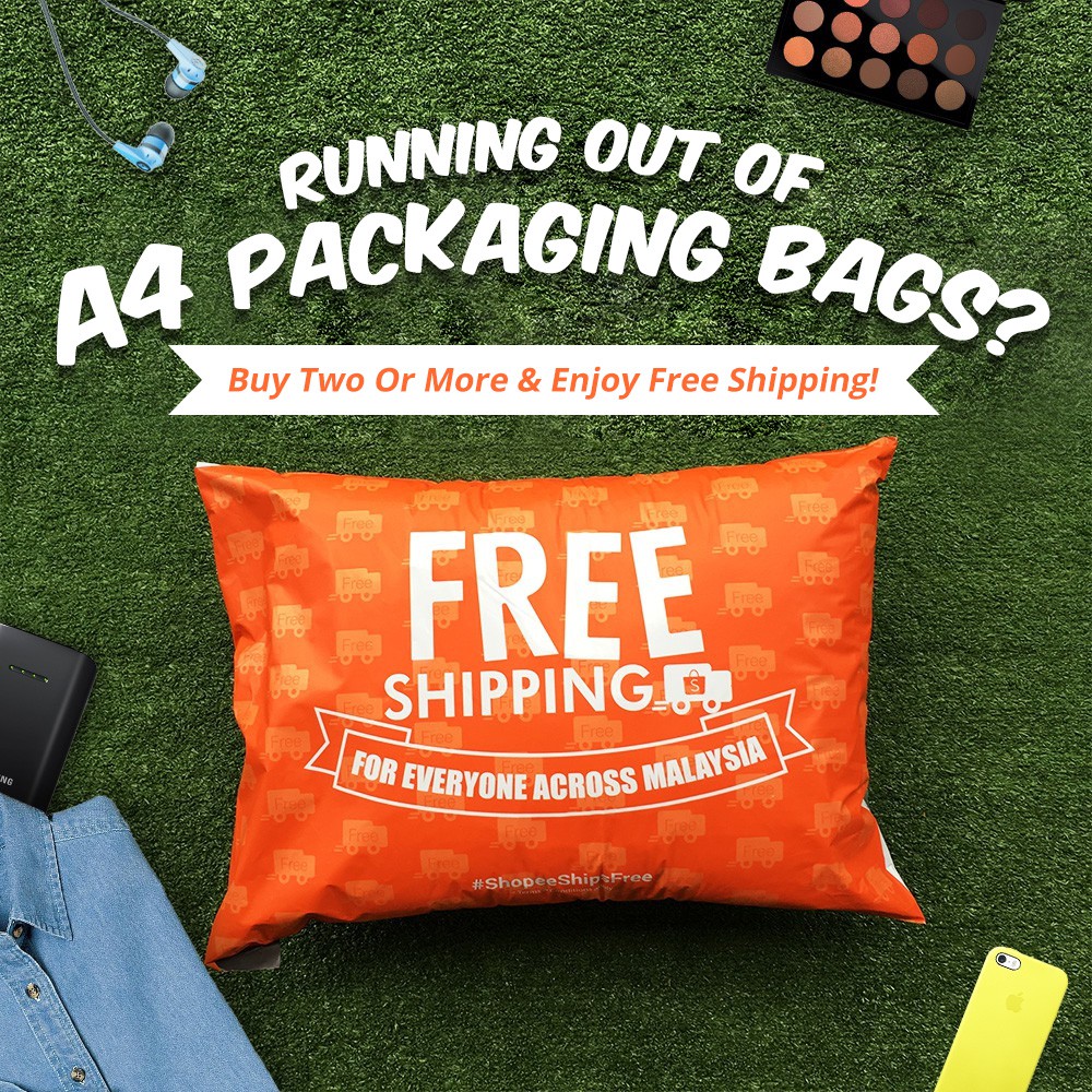 IN STOCK A4 Free Shipping Packaging Bags for Sale ...