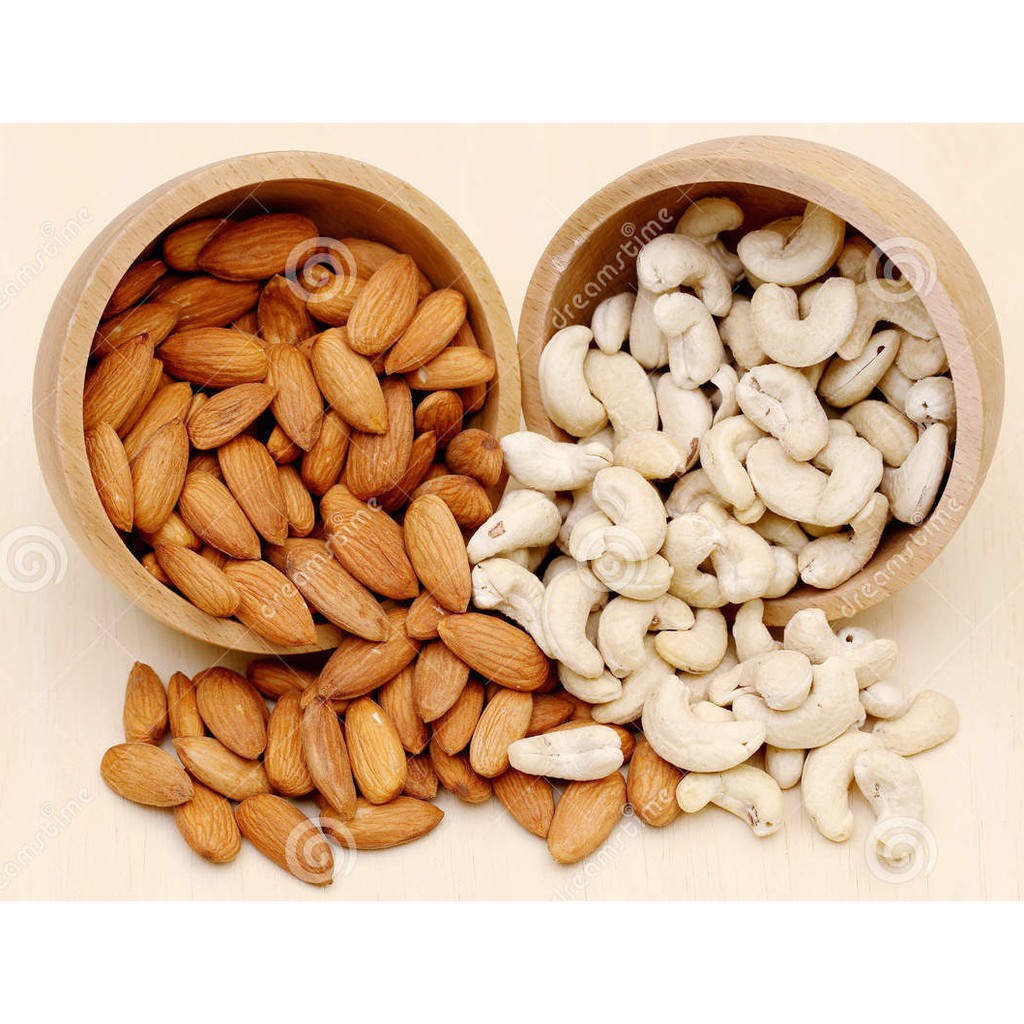 USA Raw Almond 500g + India Raw Cashew nut 500g | Shopee Malaysia