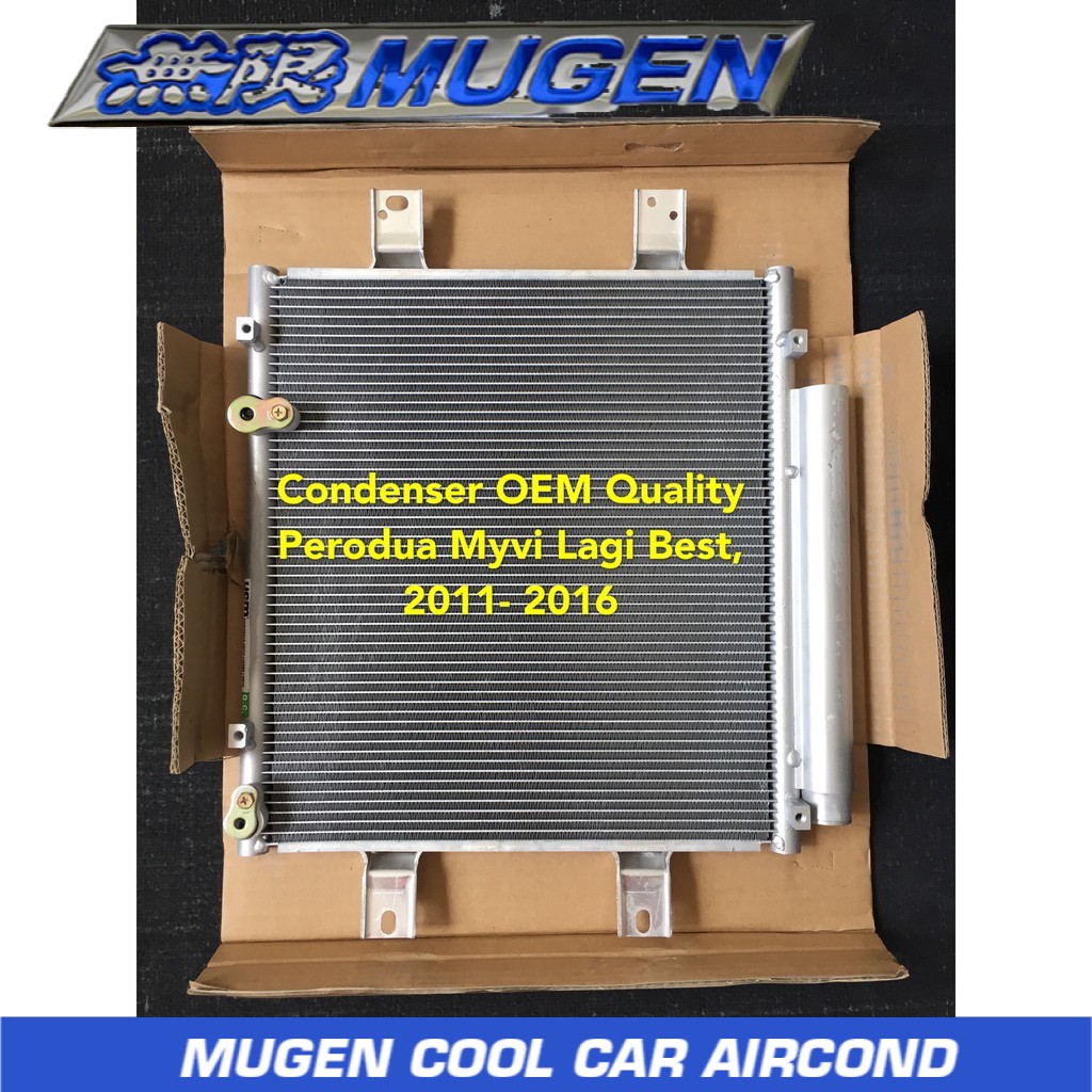 Mugen Cool Condenser Perodua Myvi Lagi Best 2011 2016 Car Aircond System Myvi Icon 2011 2016