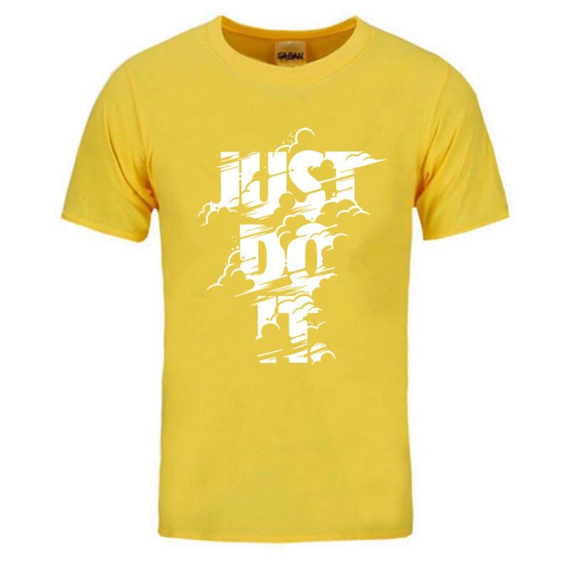 yellow just do it shirt