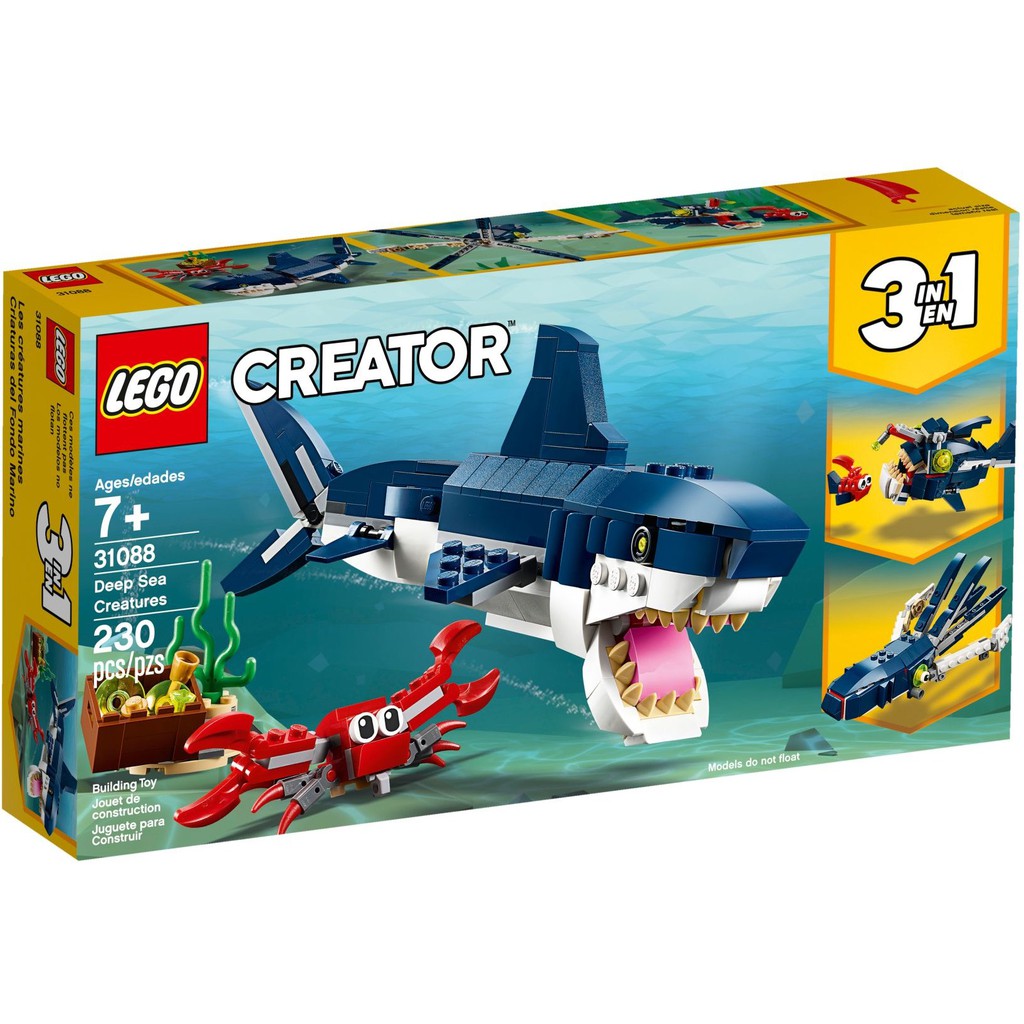 [King Robot] LEGO 31088 Creative Series Deep Sea Creatures