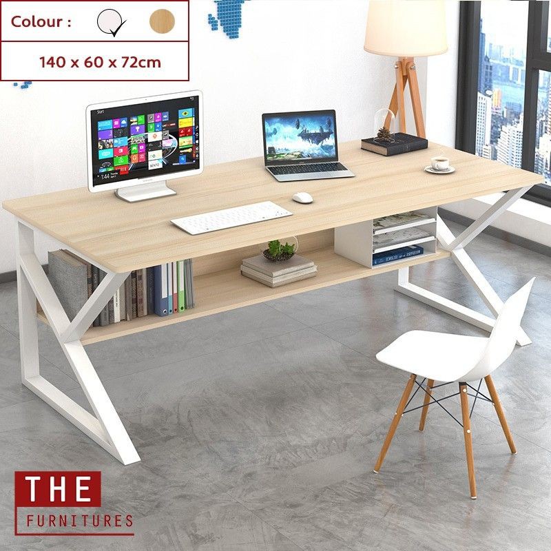 meja computer/meja study/office table/IKEA study table