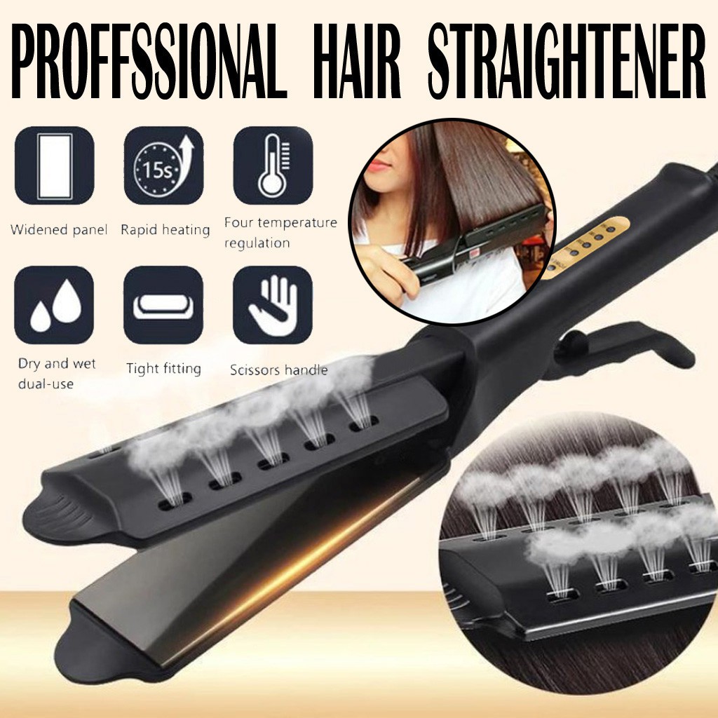 comb to use with flat iron