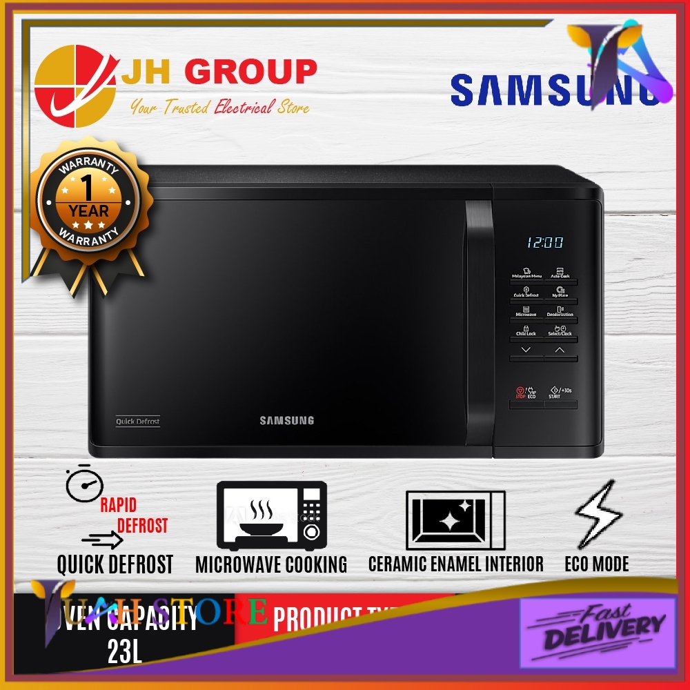 SAMSUNG MS23K3513AK/SM 23L SOLO MICROWAVE OVEN / TOSHIBA 20L MICROWAVE OVEN ER-SM20(W)MY / TOSHIBA MW2-MM21PF 21L OVEN