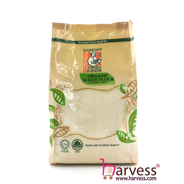 Radiant Organic Maize Flour Gluten Free 500g Exp 25032022 Shopee Malaysia