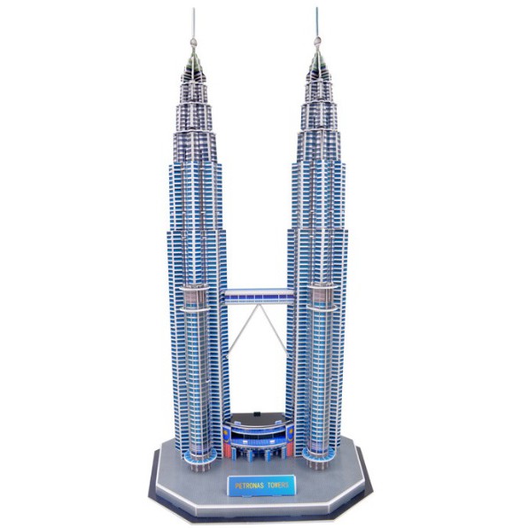 86 Pcs Petronas Twin Towers 3D Puzzle #PZPT 