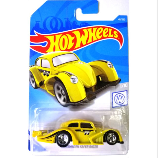 hot wheels volkswagen kafer racer yellow