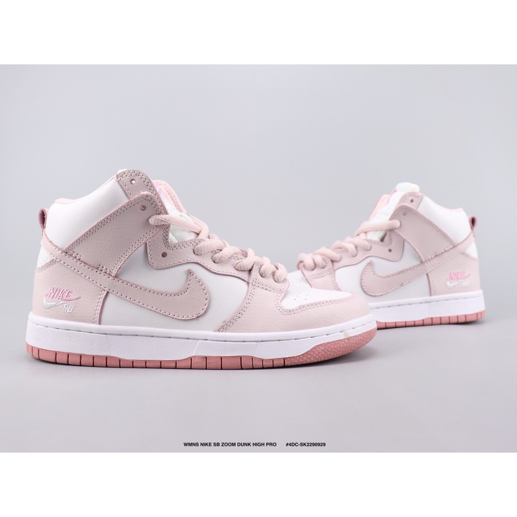 nike pink high top sneakers