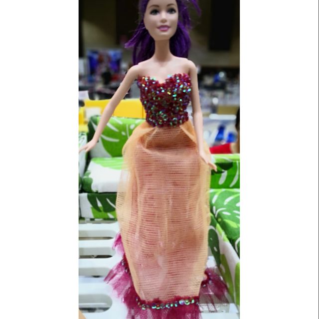 barbie sequin dress