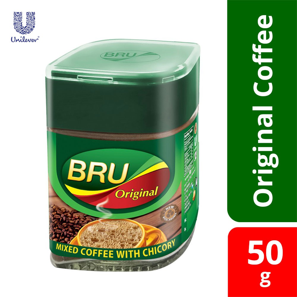 Bru Coffee Original Bottle (50g) | Shopee Malaysia