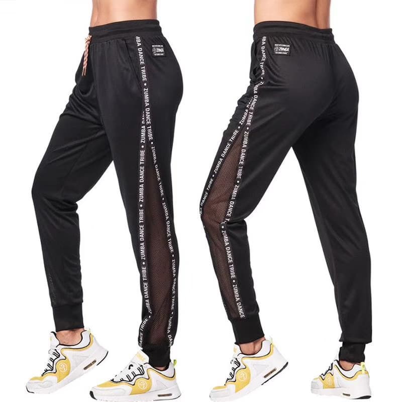 mesh track pants