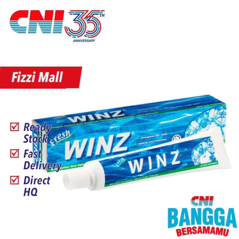 CNI Winz Fluoride Toothpaste 75g With Xylitol, Calcium and Phosphate