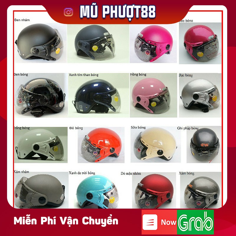 Grs A33K Helmet In Full Color Taiwan & Vietnam Sx Half Helmet