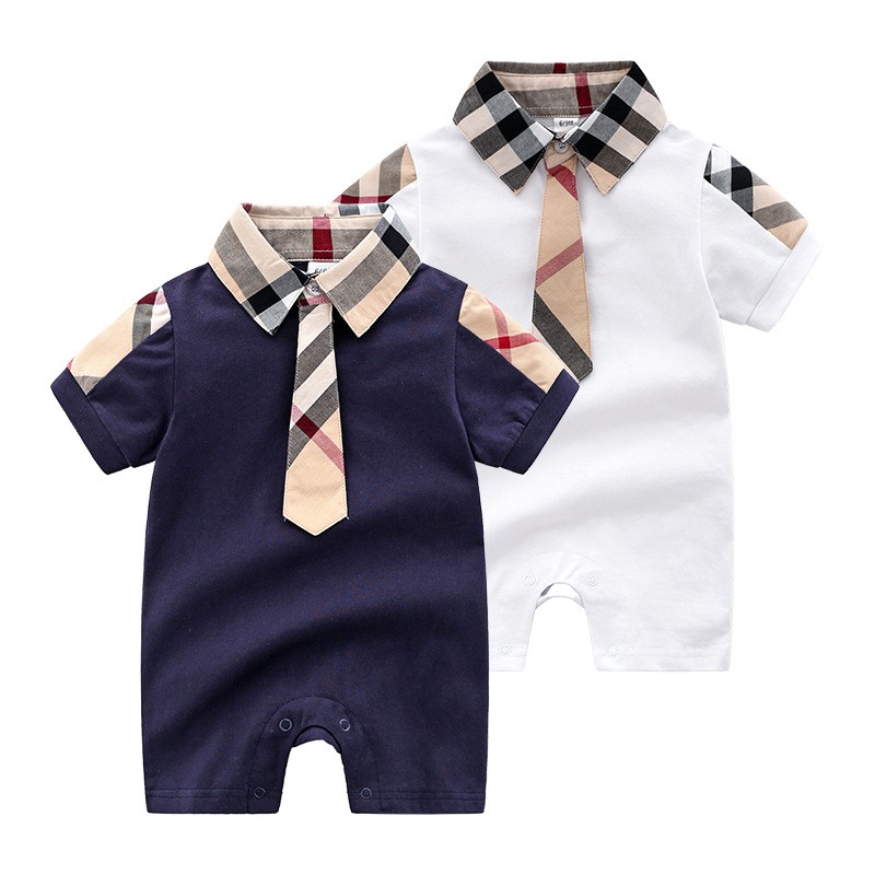 burberry romper baby boy