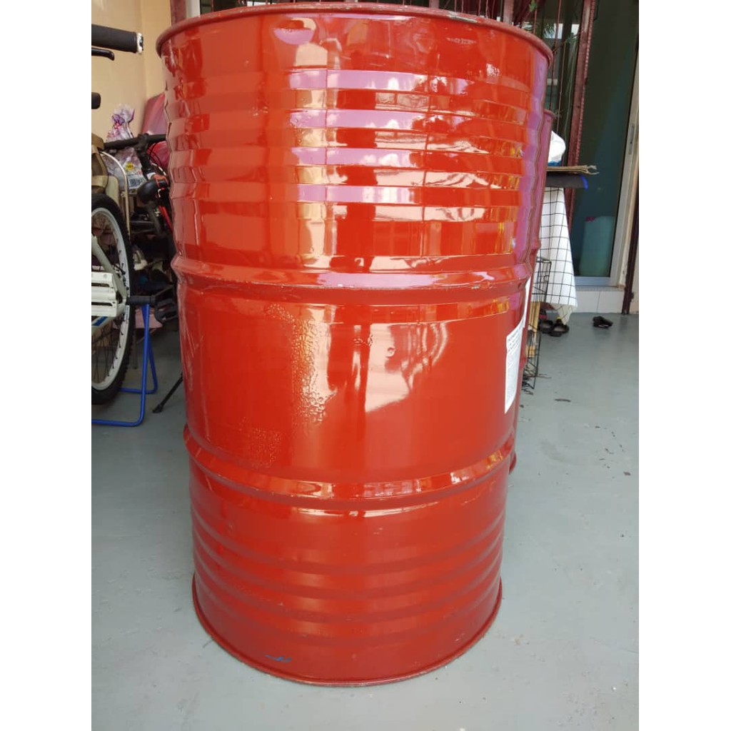 READY STOCK TONG DRUM BESI 200 LITER USED METAL DRUM STEEL DRUM 1 