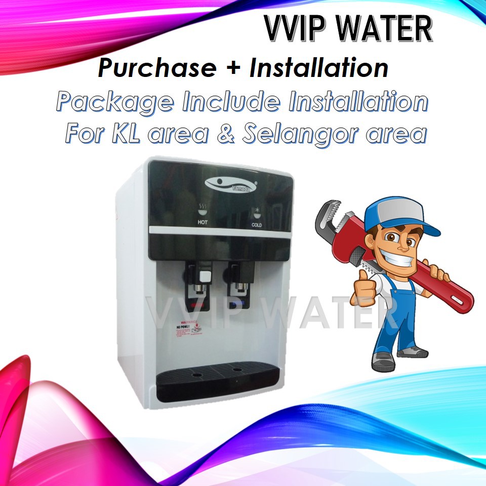 Yamada 38917 Hot&Cold Water Dispenser With 4pcs Korea Filter ( Direct System ) Include