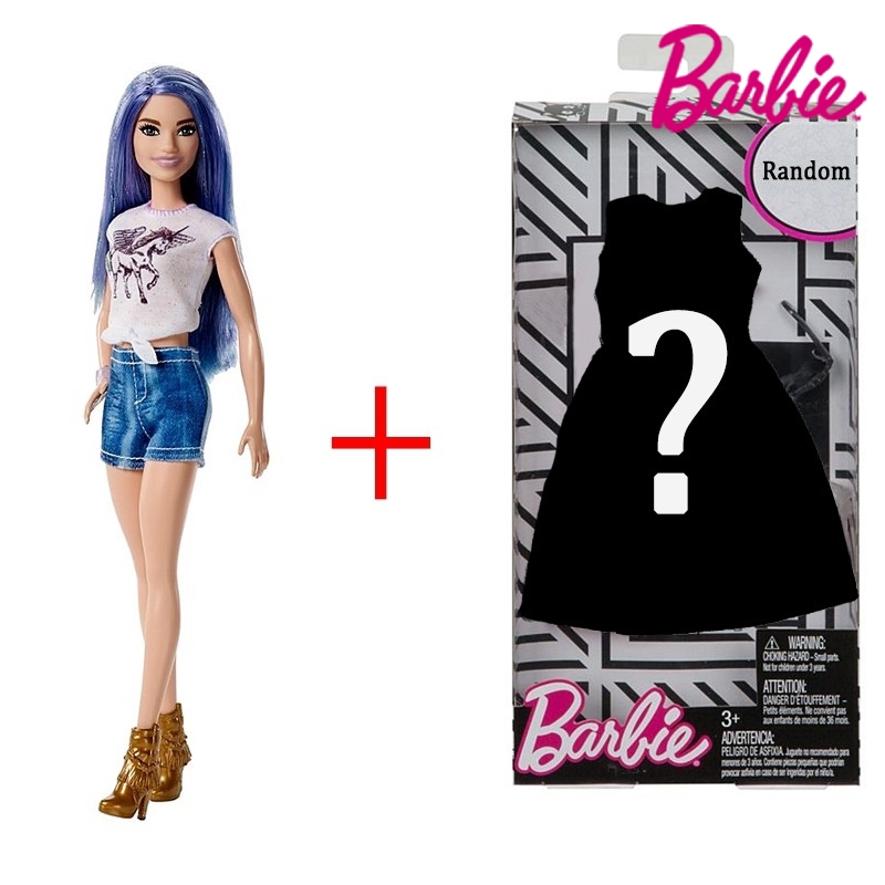 barbie glitter hair doll