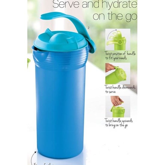 Tupperware Twist n Pour 1L | Shopee Malaysia