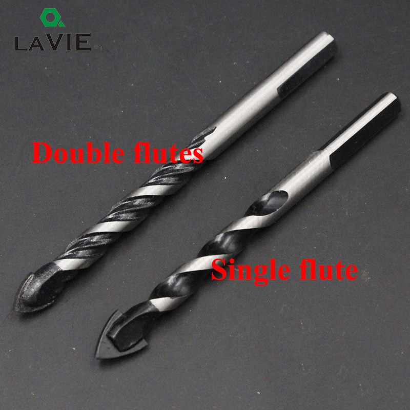 Hardware DIY 7pcs 3/4/5/6/8/10/12mm Multifunctional Glass Drill Bit Tile Bits Twist - Image 3