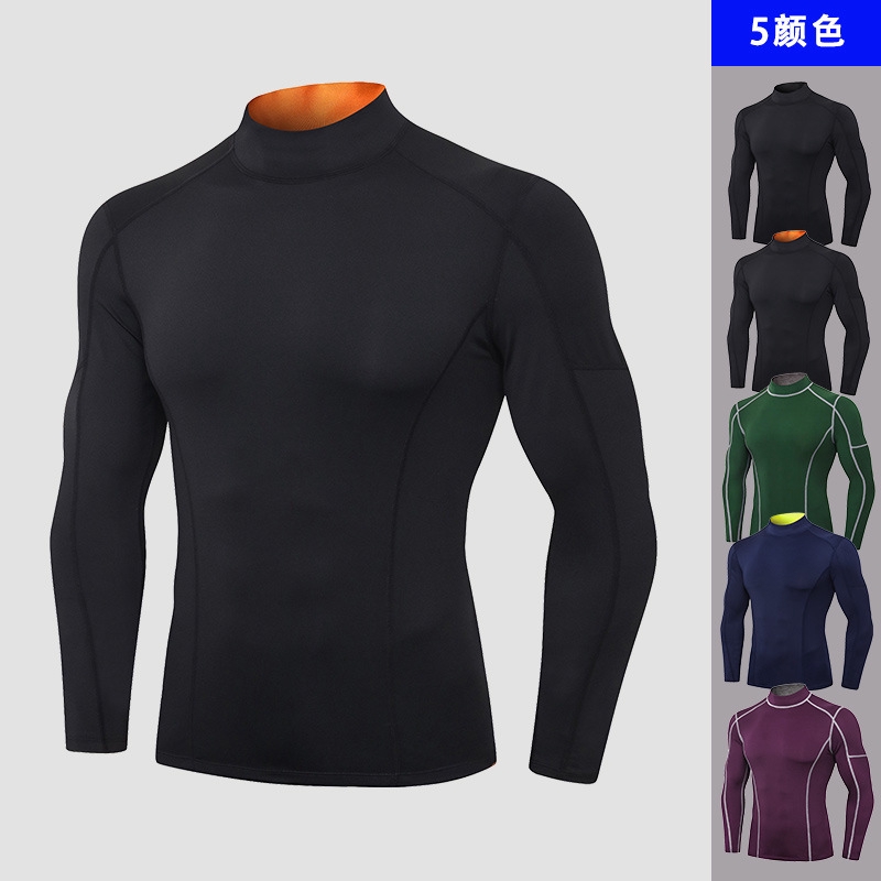 Men's sports fitness long sleeves &High-elastic tight fast-drying ...