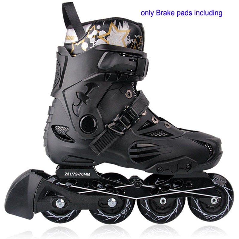 SODIAL Universal Roller Skates Brakes Pads Adult Inline Roller Skate Shoes Skates Brakes Block Pad Brake Blade Accessories 