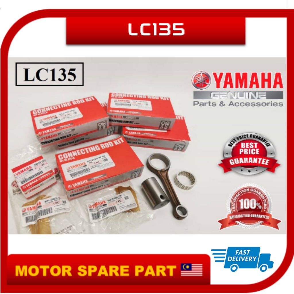 YAMAHA LC135 LC 135 LC CONNECTING ROD CON ROD WITH BEARING CRANKSHAFT