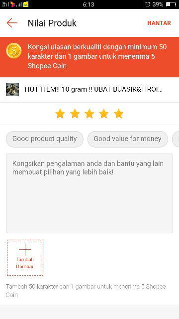 HOT ITEM!! 10 gram !! UBAT BUASIR&TIROID BIO EVER PLUS 