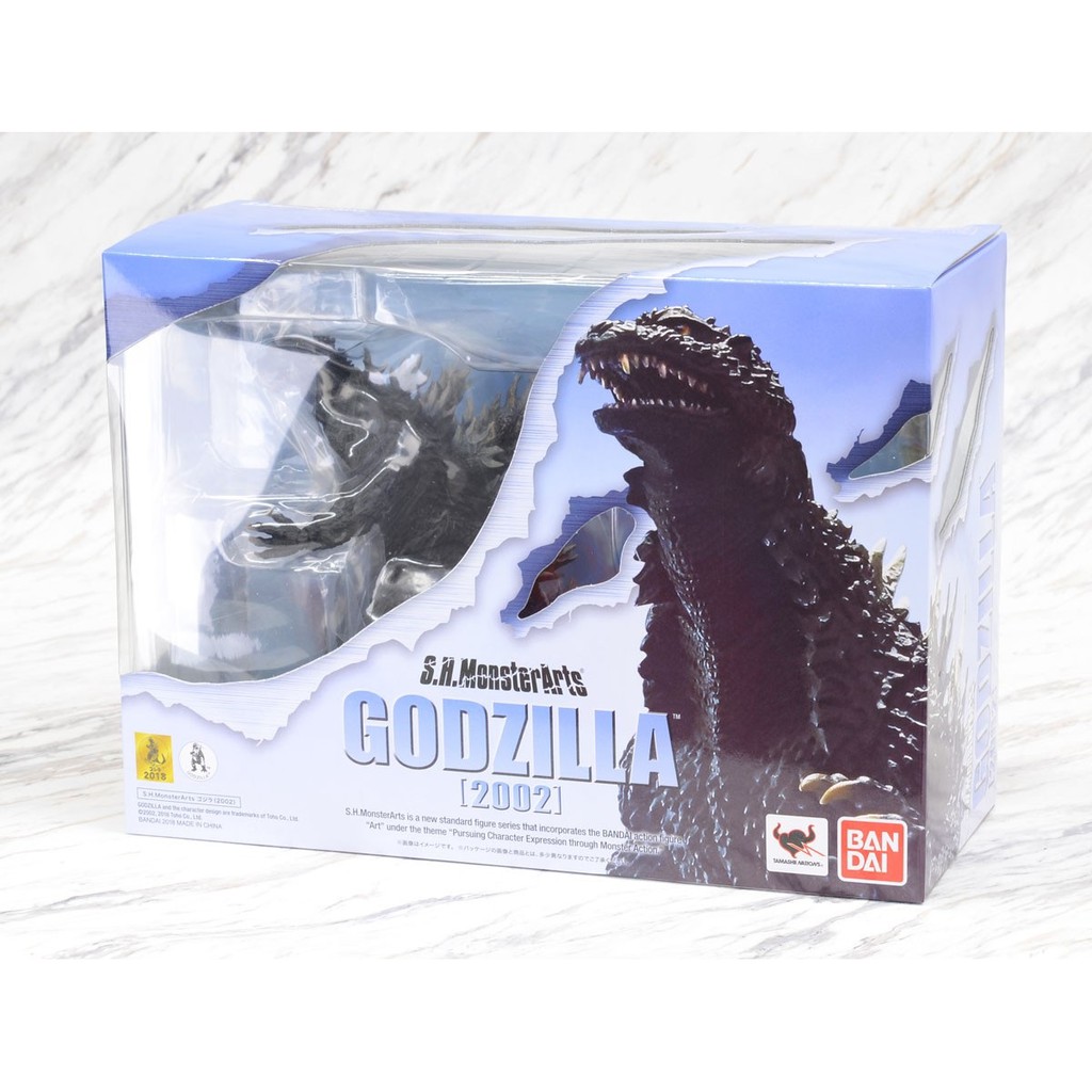 sh monsterarts 2002 godzilla